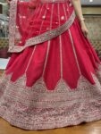 Elegant Silk Bridal Lehenga Choli