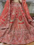 Designer Rich Red Bridal Lehenga Choli