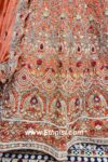 Rust Orange Designer Lehenga Choli