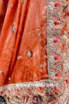 Rust Orange Designer Lehenga Choli