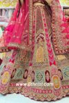 Maroon Base Beautiful Bridal Lehenga Choli