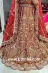 Rust Color Dreamy Bridal Lehenga Choli