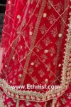 Red Handwork Bridal Lehenga Choli