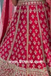 Red Handwork Bridal Lehenga Choli