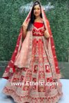 Red Designer Bridal Lehenga Choli