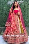 Multicolor Silk Lehenga Choli