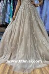 Ivory Designer Handwork Gown