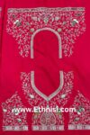 Pink Figure Work Bridal Lehenga Choli