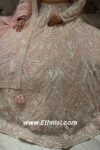 Beautiful Peach Handwork Designer Lehenga Choli