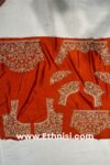 Orange Off Beat Handwork Bridal Lehenga Choli