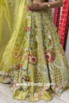 Vibrant Green Designer Concept Lehenga Choli