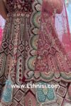 Maroon Multicolor Bridal Lehenga Choli