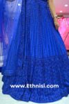 Royal Blue Full of Cut Glasses Lehenga Choli