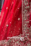 Elegant Red Heavy Handwork Bridal Lehenga Choli