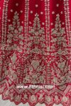 Elegant Red Heavy Handwork Bridal Lehenga Choli