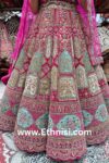 Ball Pattern Bridal Lehenga Choli