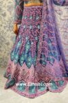 Shades of Blue Designer Lehenga Choli