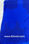 Royal Blue Full of Cut Glasses Lehenga Choli