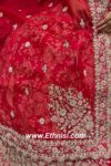 Red Classy Handwork Bridal Lehenga Choli