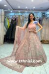 Light Pink Heavy Handwork Bridal Lehenga Choli