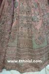 Light Pink Heavy Handwork Bridal Lehenga Choli