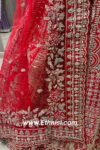 Royal Red Designer Handwork Bridal Lehenga Choli