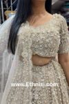 Ivory Designer Handwork Lehenga Choli