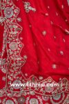 Red Bridal Lehenga Having Golden Handwork