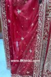 Long Trail Royal Red Designer Dress