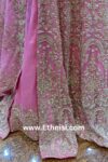 Baby Pink Designer Handwork Dress