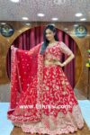 Royal Red Designer Bridal Lehenga Choli