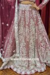 Maroon Sequin Loaded Handwork Lehenga Choli