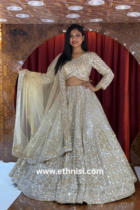 Designer Ivory Lehenga Choli