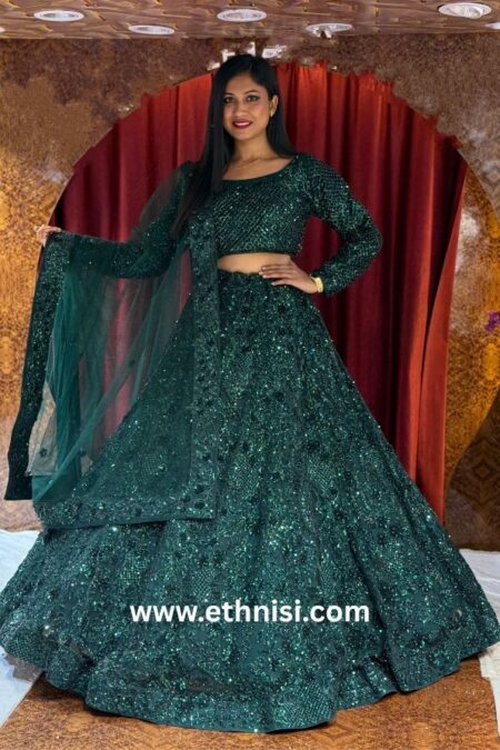 Sea Green Lehenga Choli